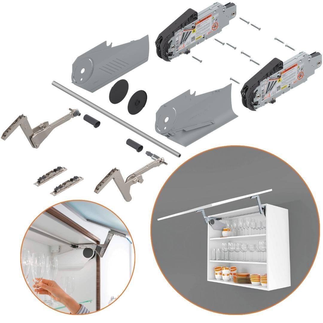 Kit Blum Aventos HS | Altura 350 - 525mm Tipo B | 31024246