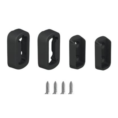 Suporte Lateral p/ Cabideiro Vesto | Preto | Par