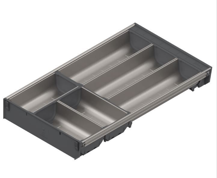 Kit Divisor De Talheres Orga-line 500x280mm P/ Tandembox (Preenchimento Parcial)