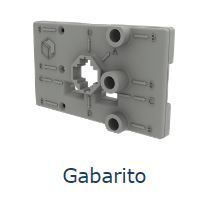 GABARITO DE MONTAGEM P/ PERFIL LINK - 01 UNIDADE