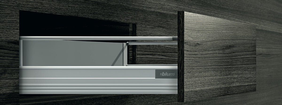 Reling para Gaveta Tandembox Plus 400mm - Cinza Claro - 01 Unidade