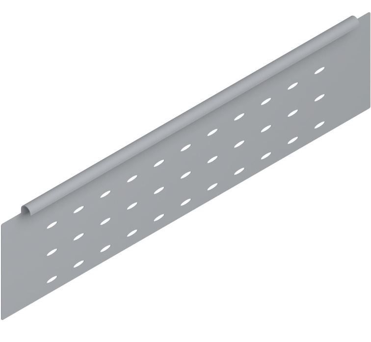 Lateral Metabox Boxisde 500mm - Aluminizado - 01 Unidade