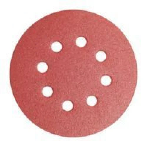 5 DISCOS LIXA 5’’ GRÃO 220 FINO 8F - DW4306 X - PACOTE - Lixas