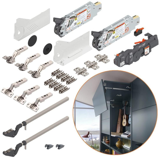 Kit Blum Aventos HF Servo-Drive | Altura 760 - 1040mm (AC.28+BC.39) - 31034896
