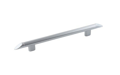 Puxador Flora 128mm - Alum. Fosco | Criativa - 01 Unidade