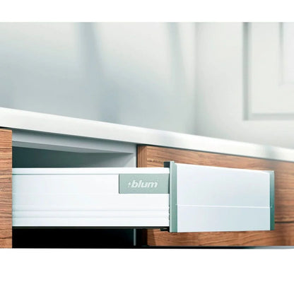 Frente p/ Gaveta Interna Tandembox Baixa - Cinza - 01 Unidade - Acessórios