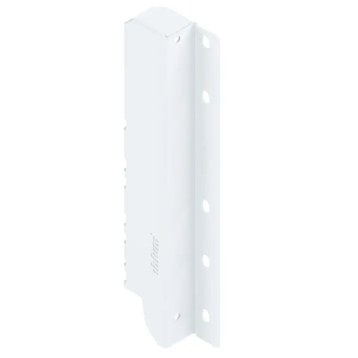 Adaptador Traseiro Alto para Gaveta Tandembox Alta - Branco - Lado Esquerdo - 01 unidade - Corrediças