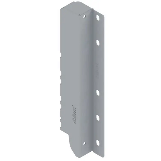 Adaptador Traseiro Alto para Gaveta Tandembox Alta - Cinza - Lado Esquerdo - 01 unidade - Corrediças