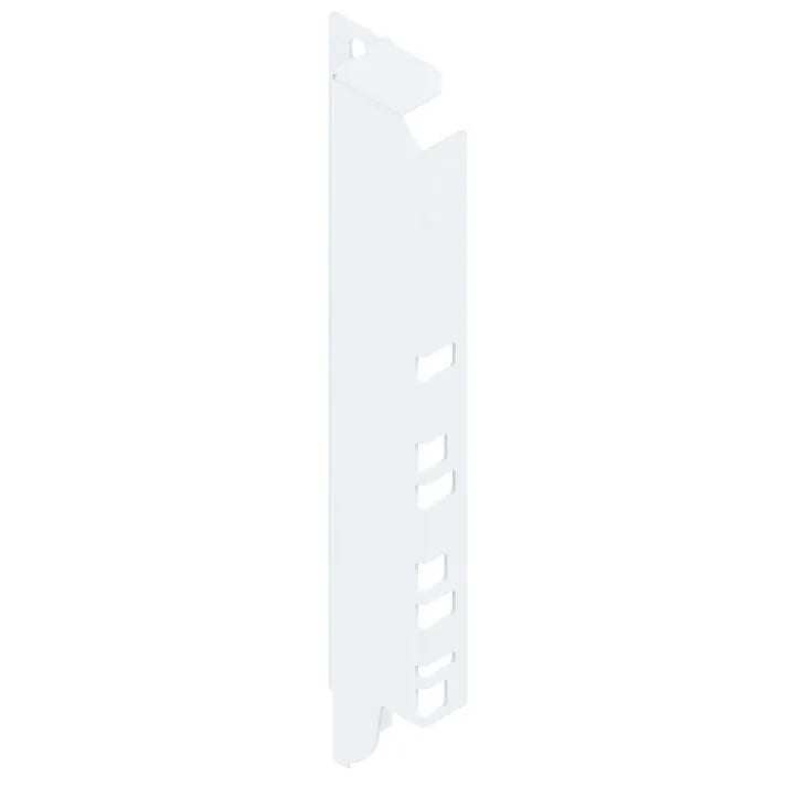 Adaptador Traseiro Alto para Gaveta Tandembox - Branco - Lado Direito - 01 unidade - Corrediças