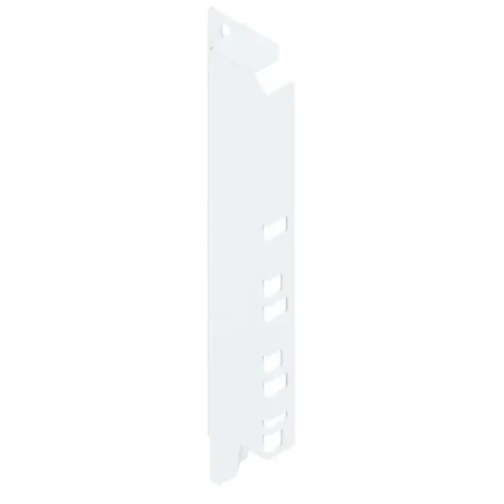 Adaptador Traseiro Alto para Gaveta Tandembox - Branco - Lado Direito - 01 unidade - Corrediças