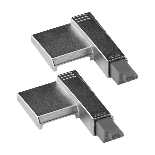 Amortecedor Blumotion p/ Dobradiça 170° - Recobrimento Central e Parcial - Par - Acessórios