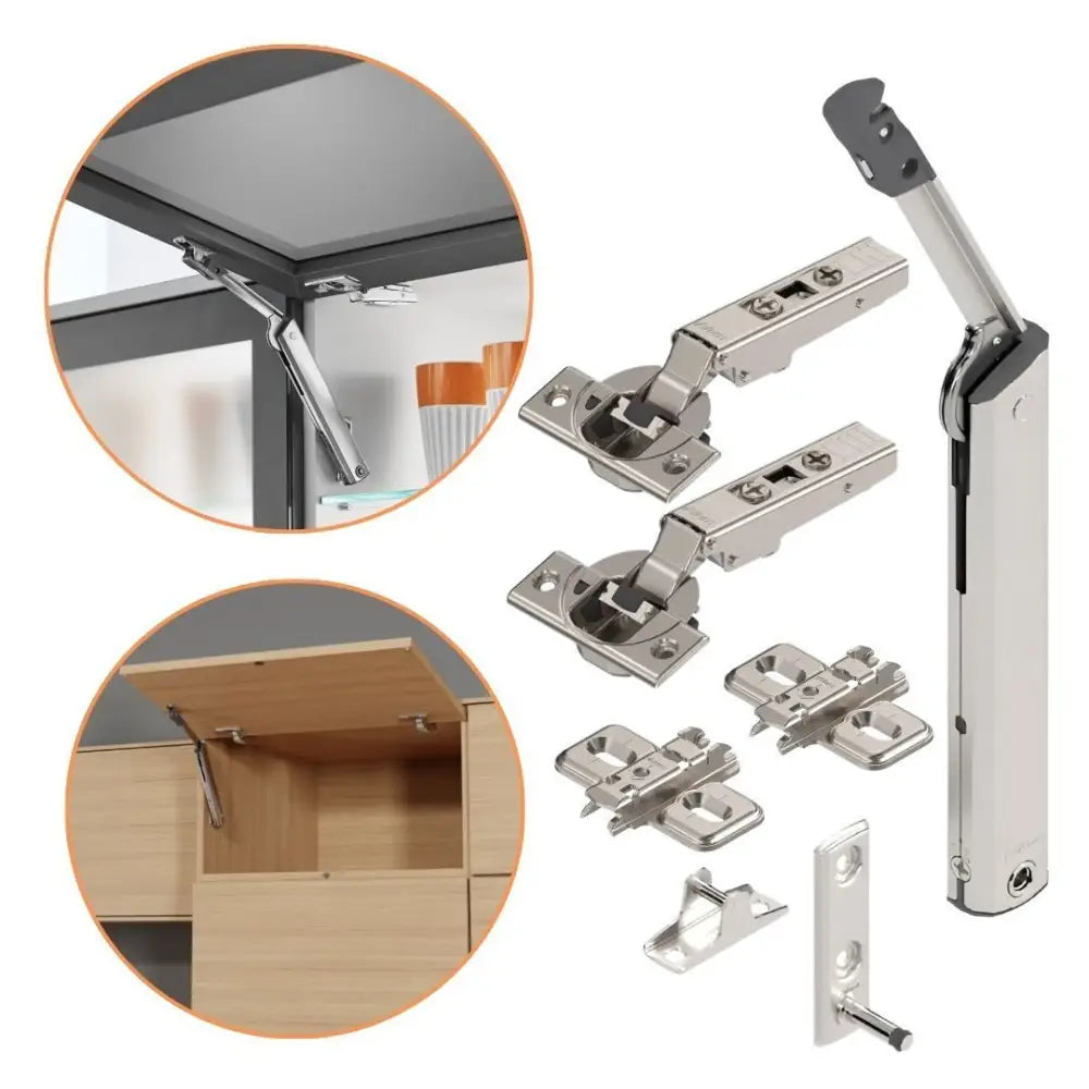 Articulador Unilaretal Aventos Blum HK-XS | Dobradiças Clip Top Blumotion | 20K1500 - Articuladores