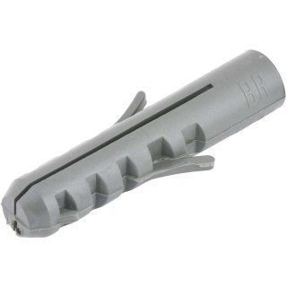 Bucha (E) Plástica F-10mm | Vonder | Pacote com 250 - Fixadores