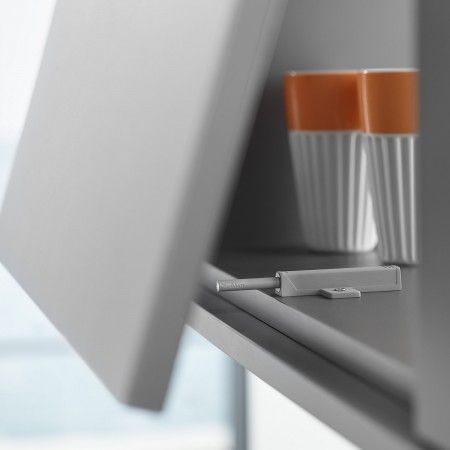 Calço Adaptador para Tip-On - Cinza Platina | Blum | 01 Unidade - Acessórios