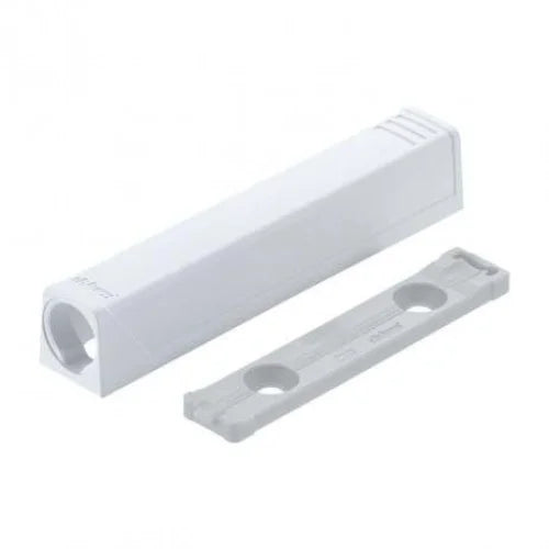 Calço Adaptador para Tip On Blum | Abertura por Toque | Reto Branco - Acessórios