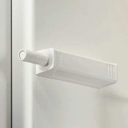 Calço Adaptador para Tip On Blum | Abertura por Toque | Reto Branco - Acessórios