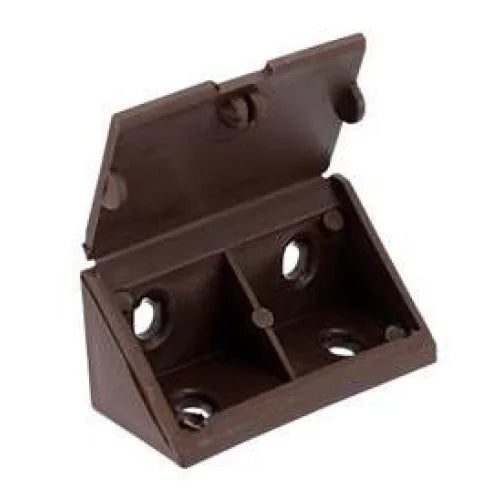 Cantoneira Plastica Pvc - Marrom - Fixadores