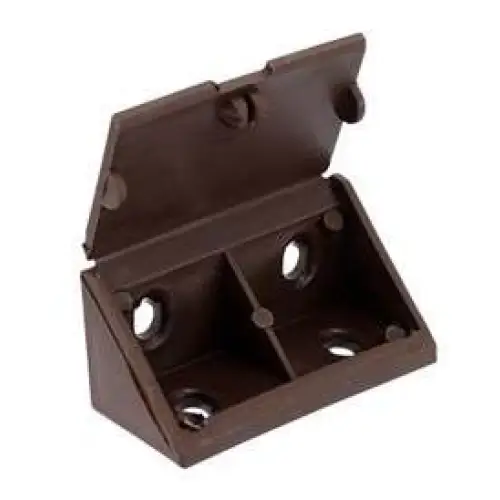 Cantoneira Plastica Pvc - Marrom - Fixadores