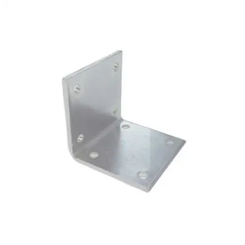 Cantoneira Reforçada 40x40 8 Furos Aço Zincado Branco BIGFER