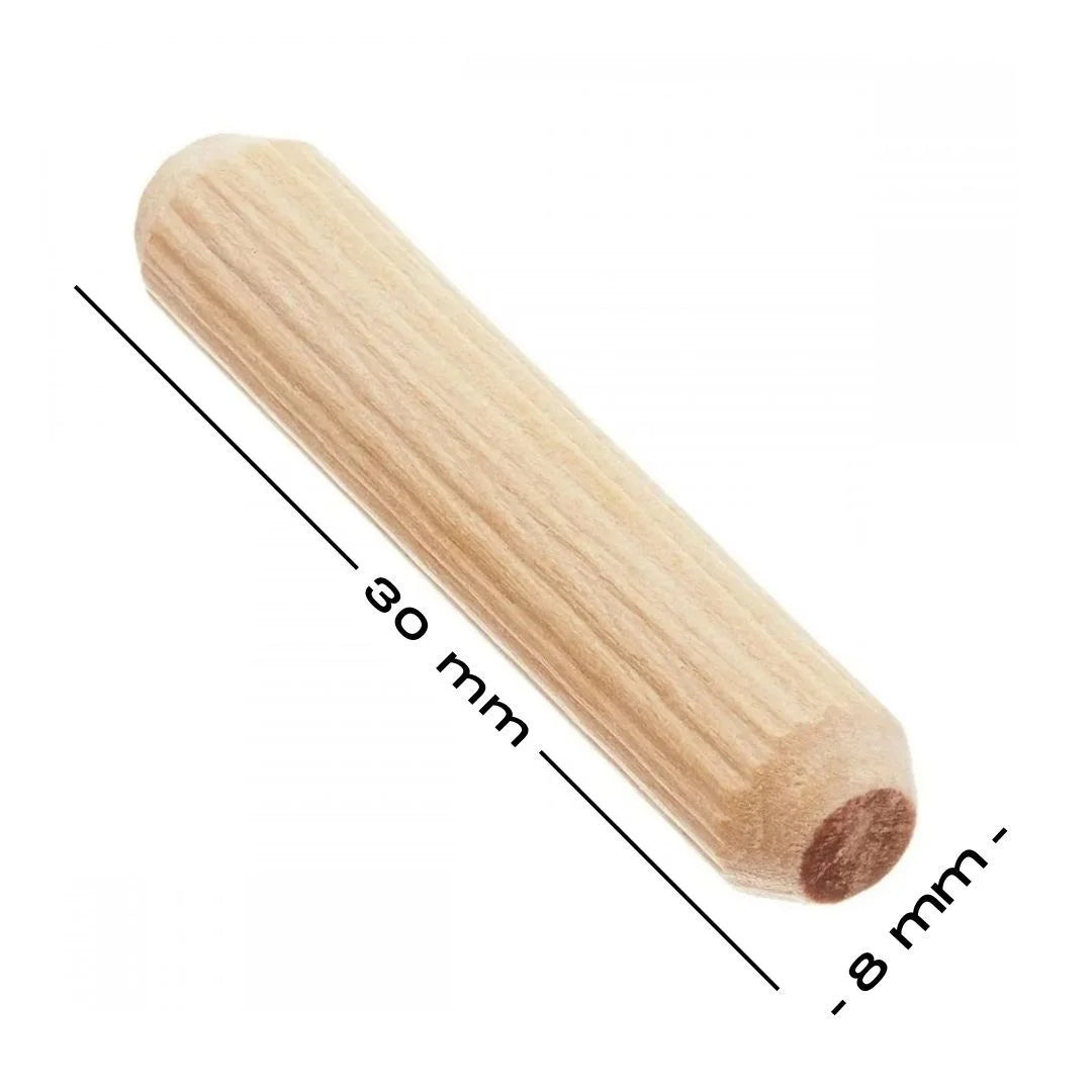 Cavilha 8X30mm | Pacote com 100 - Fixadores
