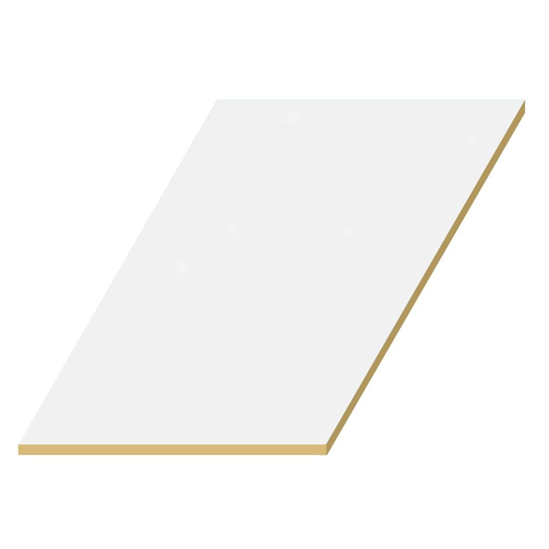 Chapa MDF 2750 x 1850 x 06mm | Branco Ártico TX | Duratex - Sem Categoria