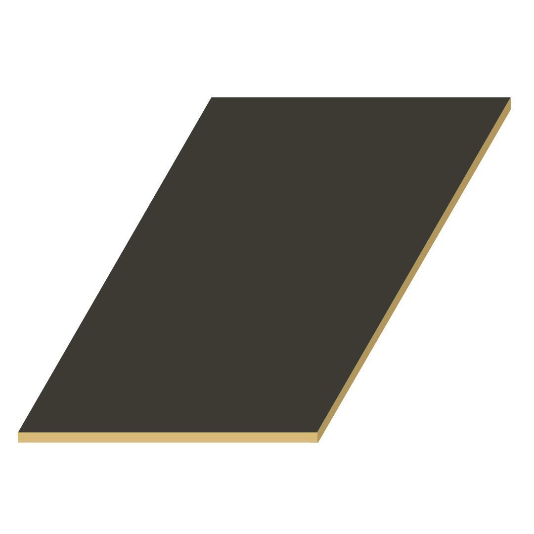 Chapa MDF 2750 x 1850 x 06mm | Grafite Intenso Lacca Cetin | Eucatex - Sem Categoria