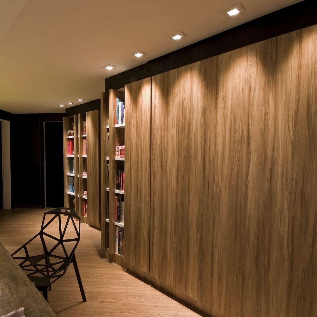 Chapa MDF 2750 x 1850 x 06mm | Nogal Sevilha Poro | Berneck - Sem Categoria