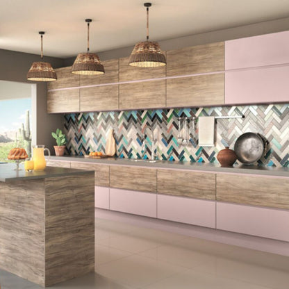 Chapa MDF 2750 x 1850 x 06mm | Rosa Lacca Cetin | Eucatex - Sem Categoria