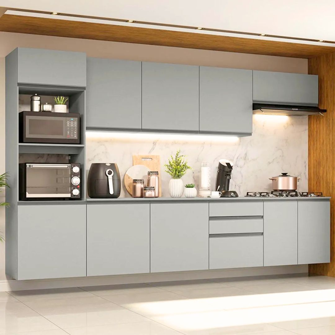 Chapa MDF 2750 x 1850 x 18mm | Cinza Cobalto Vel | Berneck - Sem Categoria
