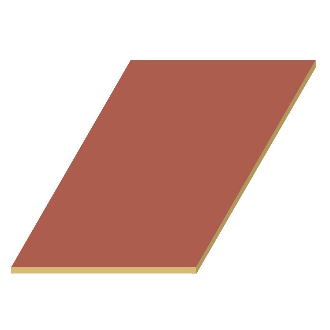 Chapa MDF 2750 x 1850 x 18mm | Cobre Lacca Metallic | Eucatex - Sem Categoria