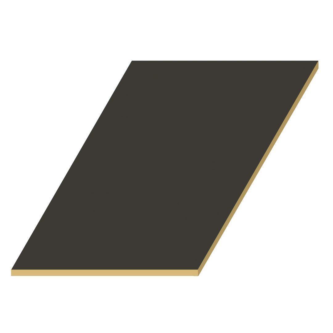 Chapa MDF 2750 x 1850 x 18mm | Lacca AD Grafite Intenso | Eucatex - Sem Categoria
