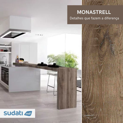 Chapa MDF 2750 x 1850 x 18mm | Monastrell | Sudati - Sem Categoria