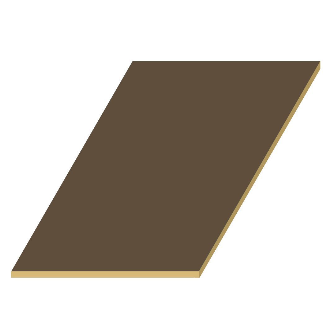 Chapa MDF 2750 x 1850 x 18mm | Oxid Lacca Metallic | Eucatex - Sem Categoria