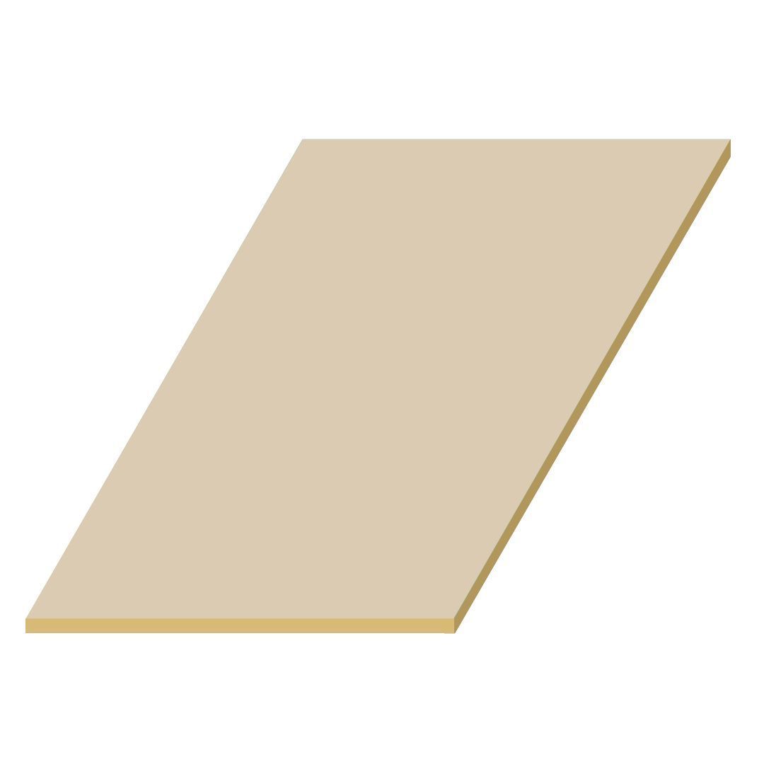 Chapa MDF 2750 x 1850 x 25mm | Cor Areia Nude | Guararapes - Sem Categoria