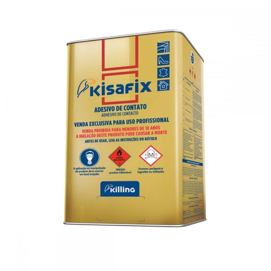 Cola de Contato Kisafix Premium | Galão com 14Kg - Sem Categoria
