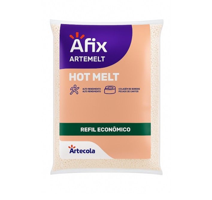 Cola Granulada Hotmelt 1824 Branca | 2,5kg | Baixa Temperatura - 01 Pacote - Sem Categoria