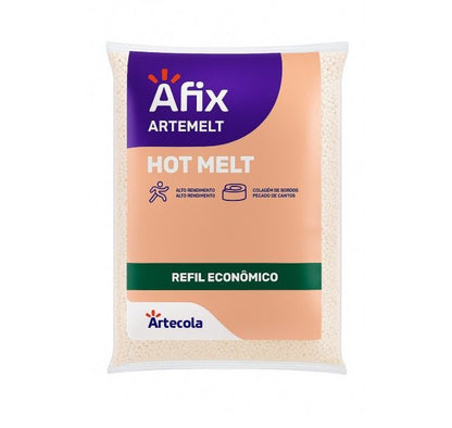 Cola Granulada Hotmelt 1824 Branca | 2,5kg | Baixa Temperatura - 01 Pacote - Sem Categoria
