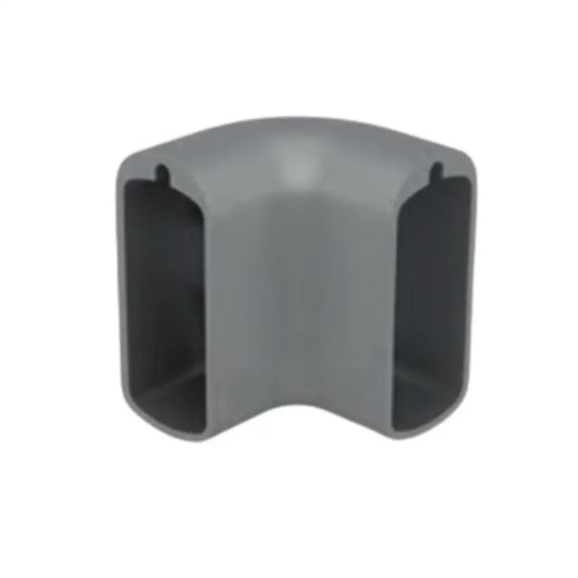 Conector 90° p/ Cabideiro Vesto | Titânio | 01 Unidade - Acessórios