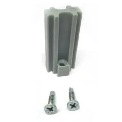 KIT CONECTOR RETO (LINK) 12UN. + PARAF. ZINCADO BR/NATURAL - Acessórios