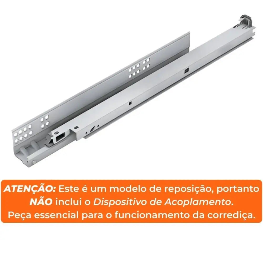 Corrediça Blum Com Amortecimento 270mm Ext Parcial Sem Acop. - Corrediças
