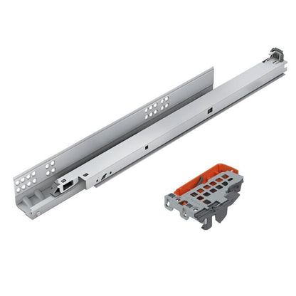 Corrediça Tandem 450mm Extração Total | Com Amortecimento | Blum - Corrediças