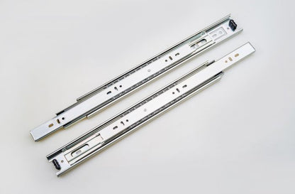 Corrediça Telescópica 500mm | Steel Pesada 55Kg | Metalnox - Corrediças