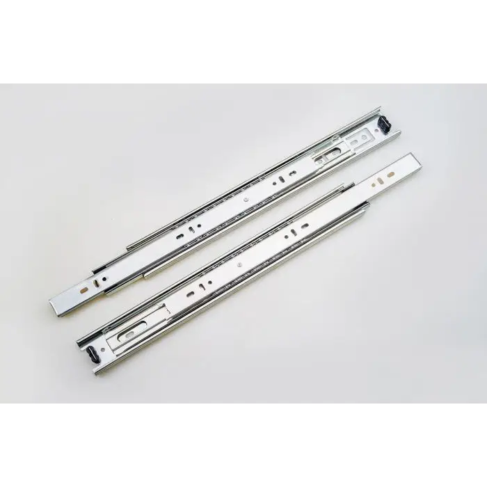 Corrediça Telescópica 500mm | Steel Pesada 55Kg | Metalnox - Corrediças
