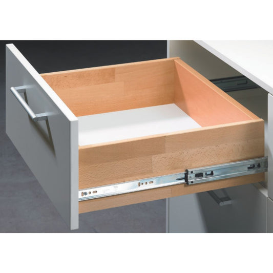 Corrediça Telescópica HD H45 450mm | Amortecimento Soft Closing - Corrediças