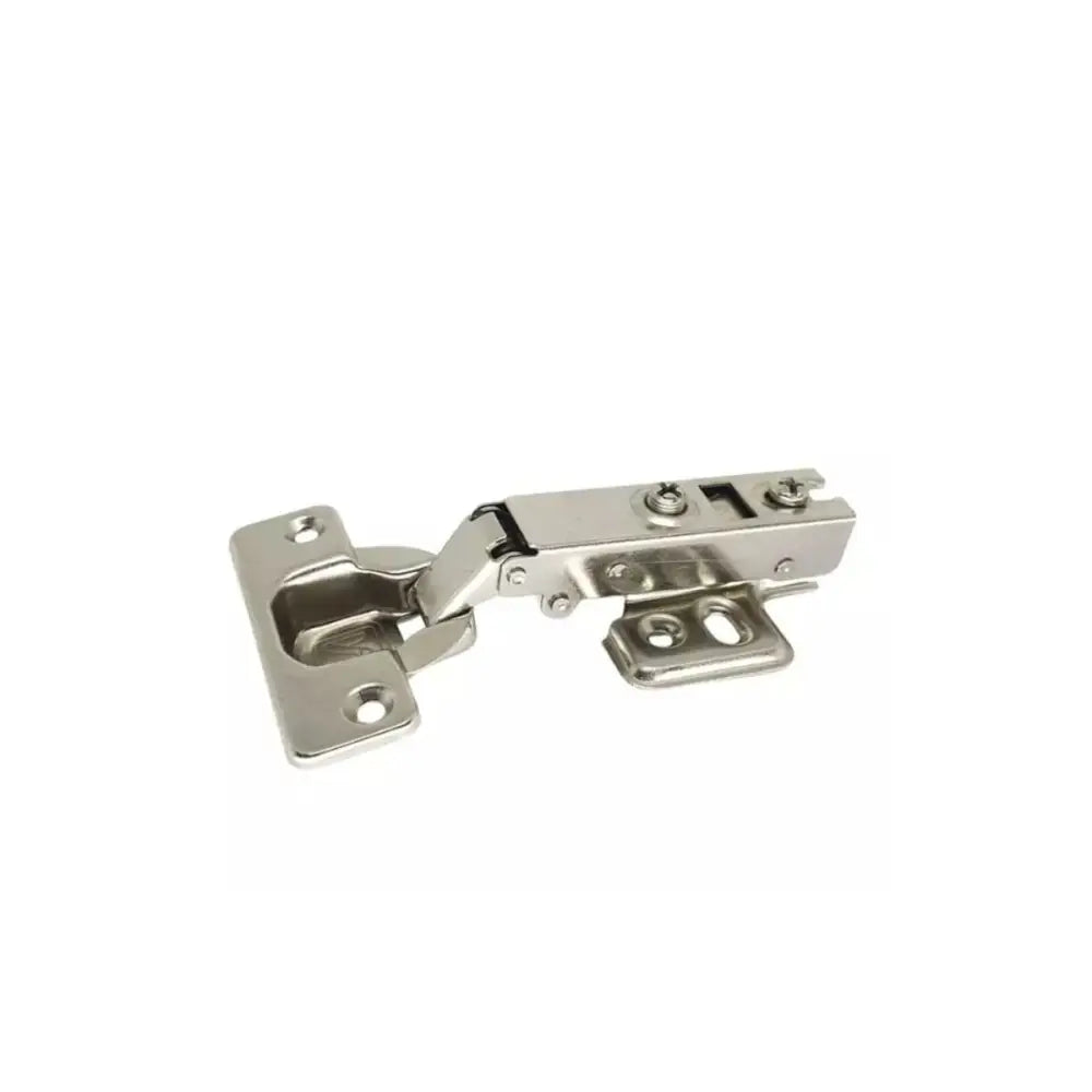 Dobradiça Reta 110° com Amortecimento | Calço Fixo | 49292 | Metalnox - Dobradiças