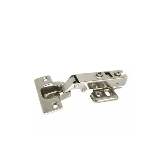 Dobradiça Reta 110° com Amortecimento | Calço Fixo | 49292 | Metalnox - Dobradiças