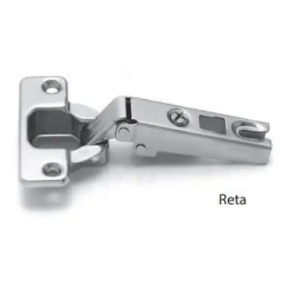 Dobradiça Reta 110° MS | Abertura Automática | FGVTN - Dobradiças