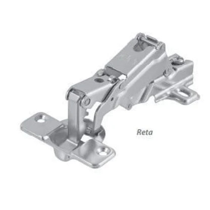 Dobradiça Reta 165° Click com Amortecimento | FGVTN - 01 Unidade - Dobradiças