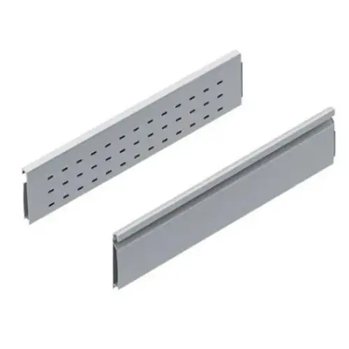 Elevação Lateral Tandembox Boxside 650mm - Esq./Dir. - Aluminizado - Par - Corrediças