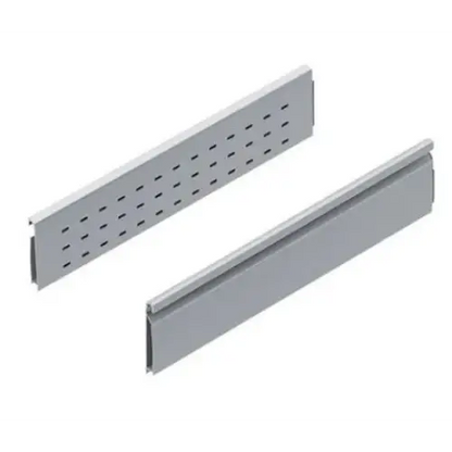 Elevação Lateral Tandembox Boxside 650mm - Esq./Dir. - Aluminizado - Par - Corrediças